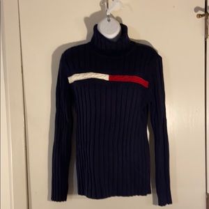 Tommy Hilfiger navy turtleneck Sz L